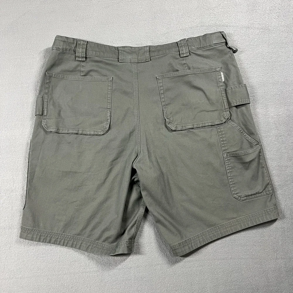 Duluth Trading Shorts Mens 44 Green Cargo 11